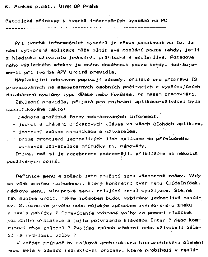 Obrázek stránky textu