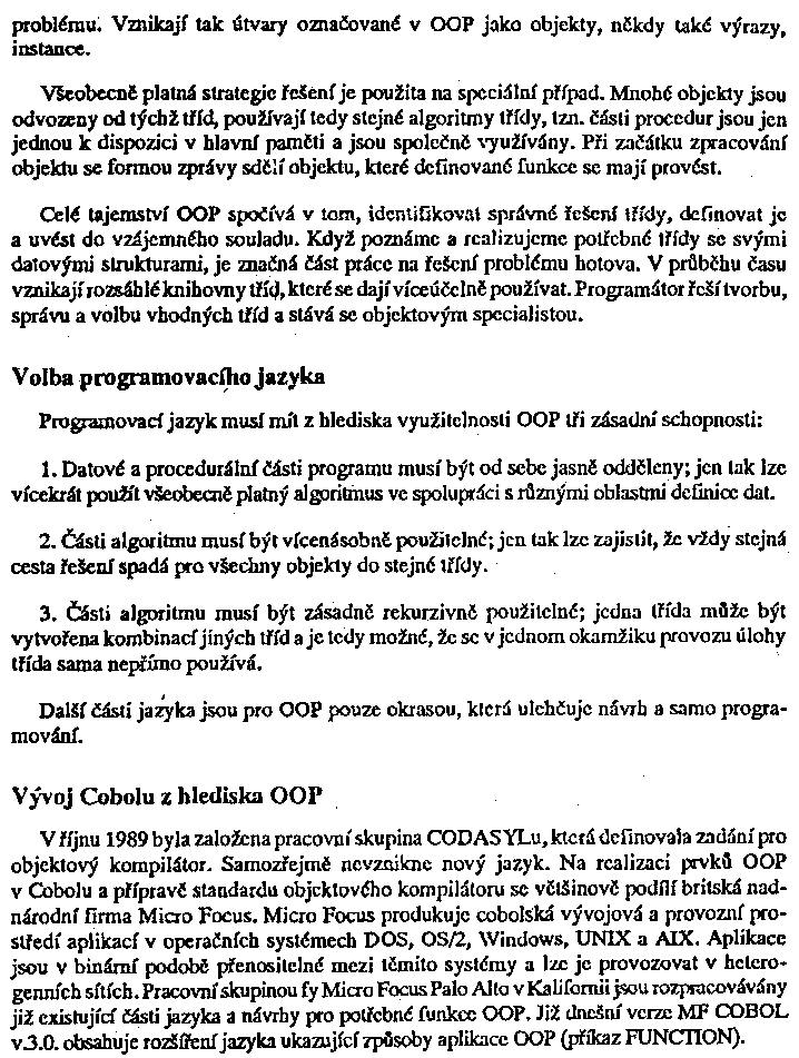 Obrázek stránky textu
