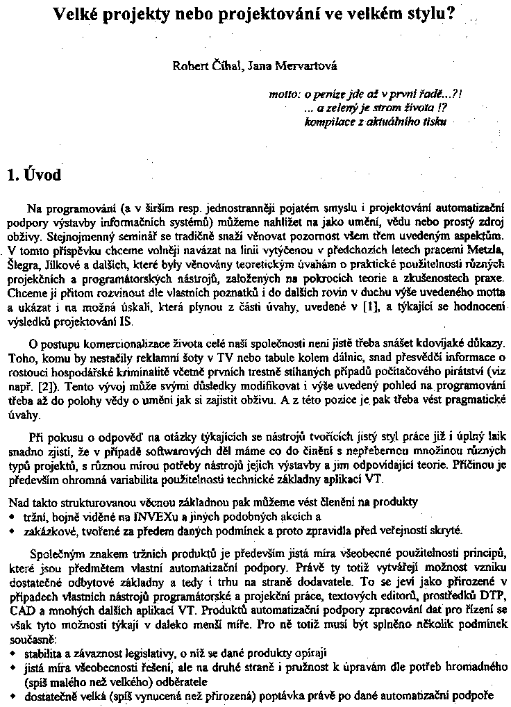 Obrázek stránky textu
